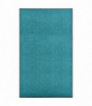 Doormat Washable Cyan 90x150 cm