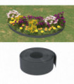 Garden Edgings 3 pcs Grey 10 m 20 cm Polyethylene