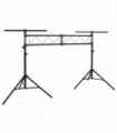 Light Stand Black 338x115x(180-300) cm Steel