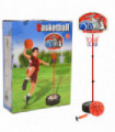 Children Basketball Play Set Adjustable 120 cm
