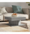 Coffee Table Grey Sonoma 57x57x30 cm Engineered Wood
