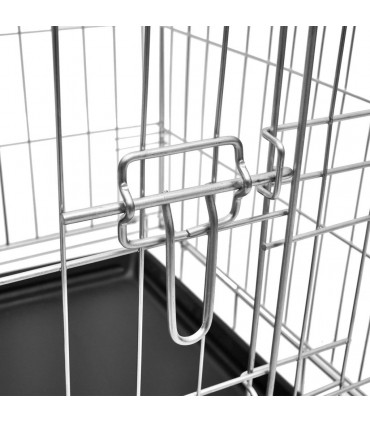 Foldable Dog Bench M Metal