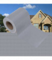 Garden Privacy Screen PVC 35x0.19 m Matte Light Grey