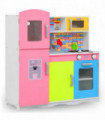 Kids' Play Kitchen MDF 80x30x85 cm Multicolour
