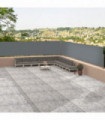 Retractable Side Awning Anthracite 117x1200 cm