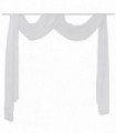 Sheer Voile Drape 140 x 600 cm White