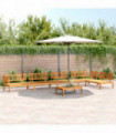 vidaXL 6 Piece Garden Pallet Sofa Set Solid Wood Acacia
