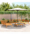 vidaXL 6 Piece Garden Pallet Sofa Set Solid Wood Acacia