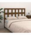 Bed Headboard Honey Brown 205.5x4x100 cm Solid Wood Pine