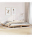 vidaXL Bed Frame 180x200 cm Super King Solid Wood Pine