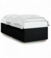 vidaXL Bed Frame Black 100x200 cm Fabric