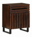 vidaXL Bedside Cabinet Brown 50x34x60 cm Solid Wood Mango