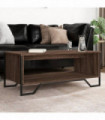 vidaXL Coffee Table Brown Oak 100x51x40 cm Engineered Wood