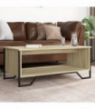 vidaXL Coffee Table Sonoma Oak 100x51x40 cm Engineered Wood