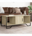 vidaXL Coffee Table Sonoma Oak 100x51x40 cm Engineered Wood