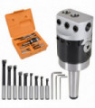 15 Pieces Boring Tool Set 50 mm Boring Head MT2-F1-12