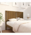 Bed Headboard Honey Brown 125.5x4x100 cm Solid Wood Pine