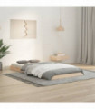 vidaXL Bed Frame 90x190 cm Single Solid Wood Pine