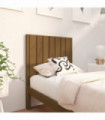 vidaXL Bed Headboard Honey Brown 80.5x4x100 cm Solid Wood Pine