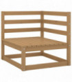 vidaXL Garden Corner Sofa Honey Brown Solid Wood Pine