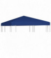 vidaXL Gazebo Top Cover 310 g/m² 3x3 m Blue