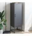 vidaXL Highboard Anthracite 36x39x123 cm Steel