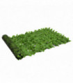 vidaXL Balcony Screen with Green Leaves 200x100 cm
