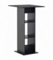 vidaXL Bar Table Black 60x60x110 cm
