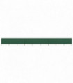 9-panel Wind Screen Fabric 1200x80 cm Green