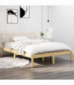 Bed Frame Solid Wood 200x200 cm