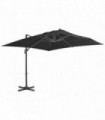 Cantilever Umbrella with Aluminium Pole 300x300 cm Anthracite