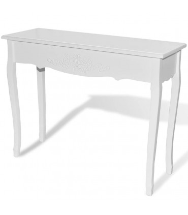 Dressing Console Table White