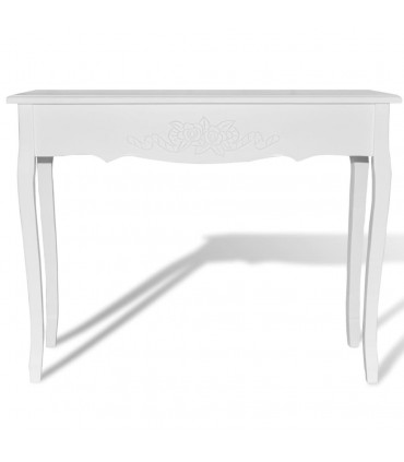 Dressing Console Table White