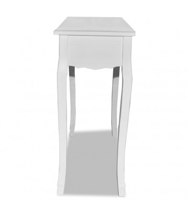Dressing Console Table White