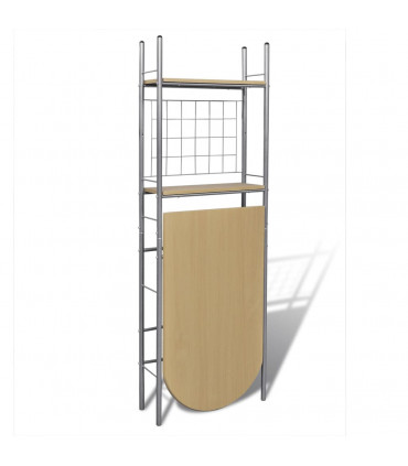 Foldable Breakfast Bar Set with 2 Chairs