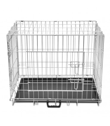 Foldable Metal Dog Bench L