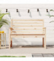 vidaXL Garden Bench 109x48x91.5 cm Solid Wood Pine