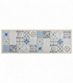 Kitchen Carpet Washable Mosaic 60x300 cm