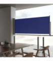 Patio Retractable Side Awning 100x300 cm Blue