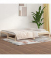Pull-out Day Bed 2x(90x190) cm Solid Wood Pine