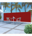 Retractable Side Awning 160 x 500 cm Red