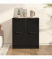 Sideboard Black 60x30x70 cm Engineered Wood
