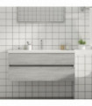 Sink Cabinet Grey Sonoma 100x38.5x45 cm Engineered Wood