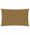Sunshade Sail 160 g/m² Taupe 2x4.5 m HDPE