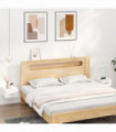 vidaXL Wall-mounted Bedside Cabinets 2 pcs White 35x35x20 cm
