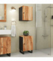 vidaXL Bathroom Cabinet 38x33x58 cm Solid Wood Acacia