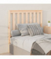 vidaXL Bed Headboard 106x6x101 cm Solid Wood Pine