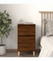 vidaXL Bedside Cabinet Brown Oak 40x35x70 cm