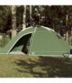 vidaXL Camping Tent 8-Person Green Waterproof