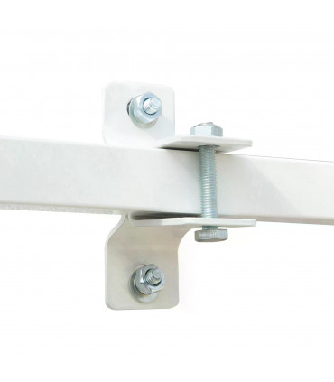 4x2.5m Manual Awning Window Door Sun Weather Shade w/ Handle Beige